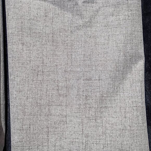 Miulee Blackout Curtains Gray Tan Faux Linen 51 x 84 Curtain Panel Pair NEW - Picture 13 of 16